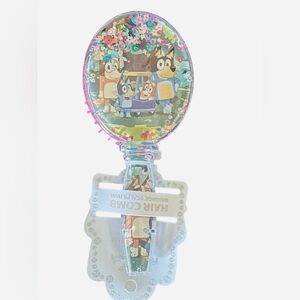 Kids Glitter Hair Brush with Cartoon Design